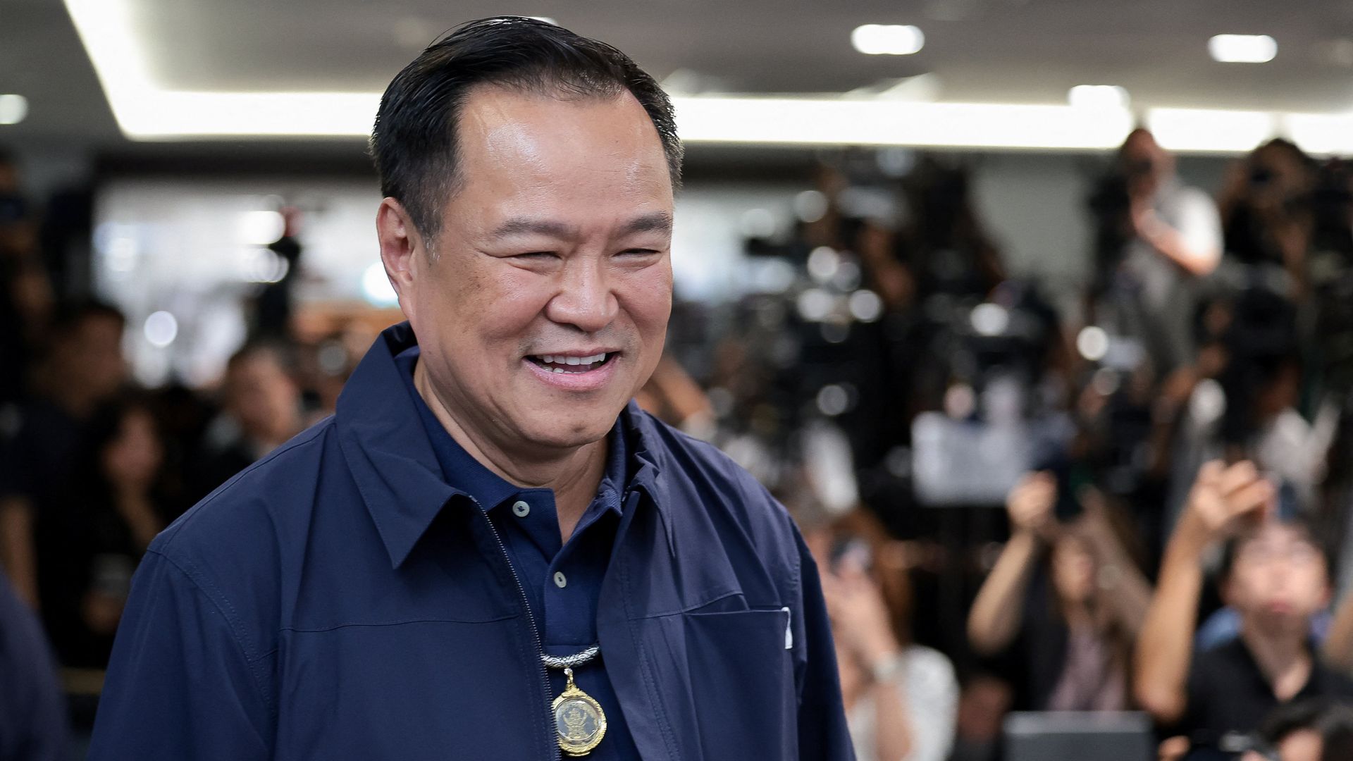 Thailand's incumbent party takes the lead in initial election results
