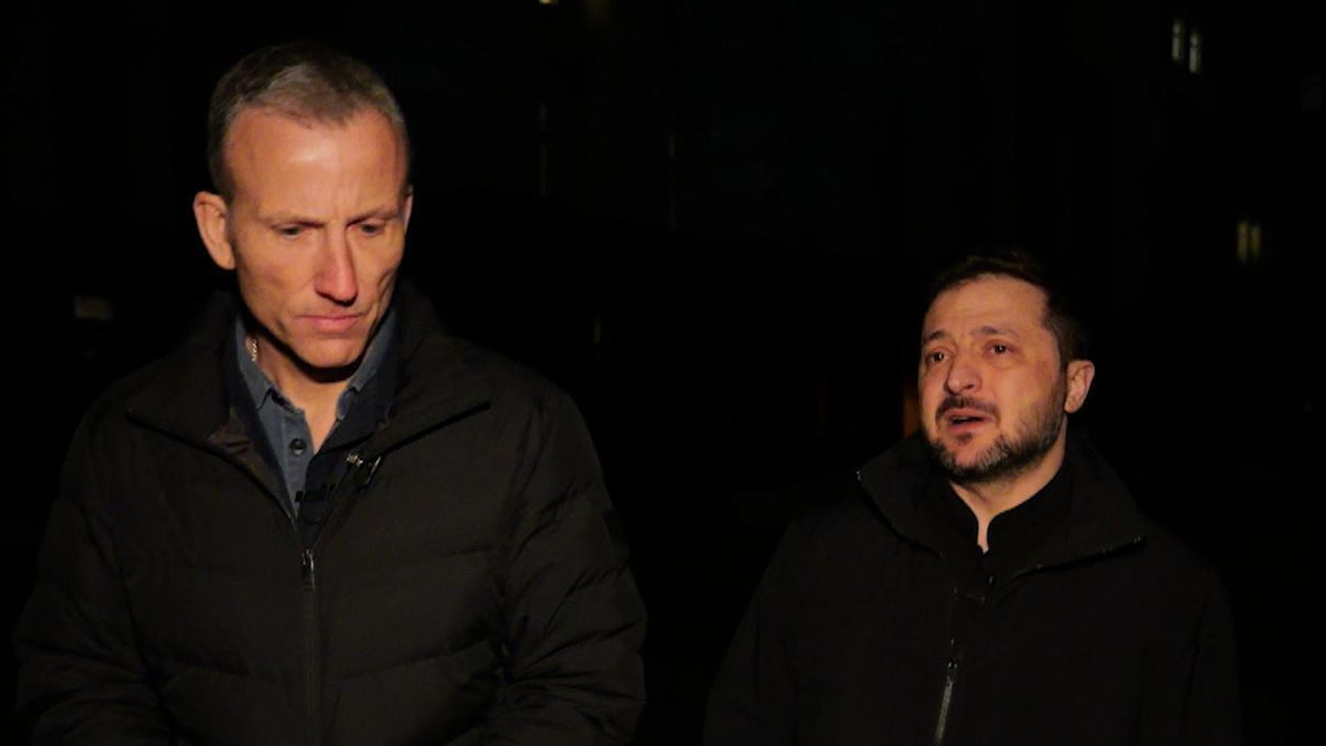 Zelenskyy tells Sky News he's ready to meet Putin for peace talks but won't give up territory