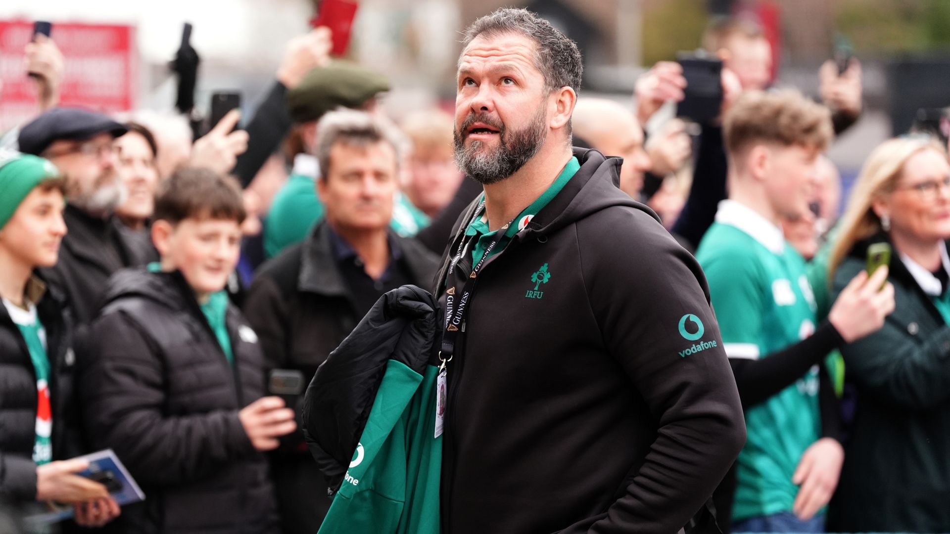 Farrell extends Ireland deal to 2031 World Cup