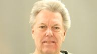 A mugshot of William Stevenson, former husband of Jill Biden. Pic: New Castle County Police