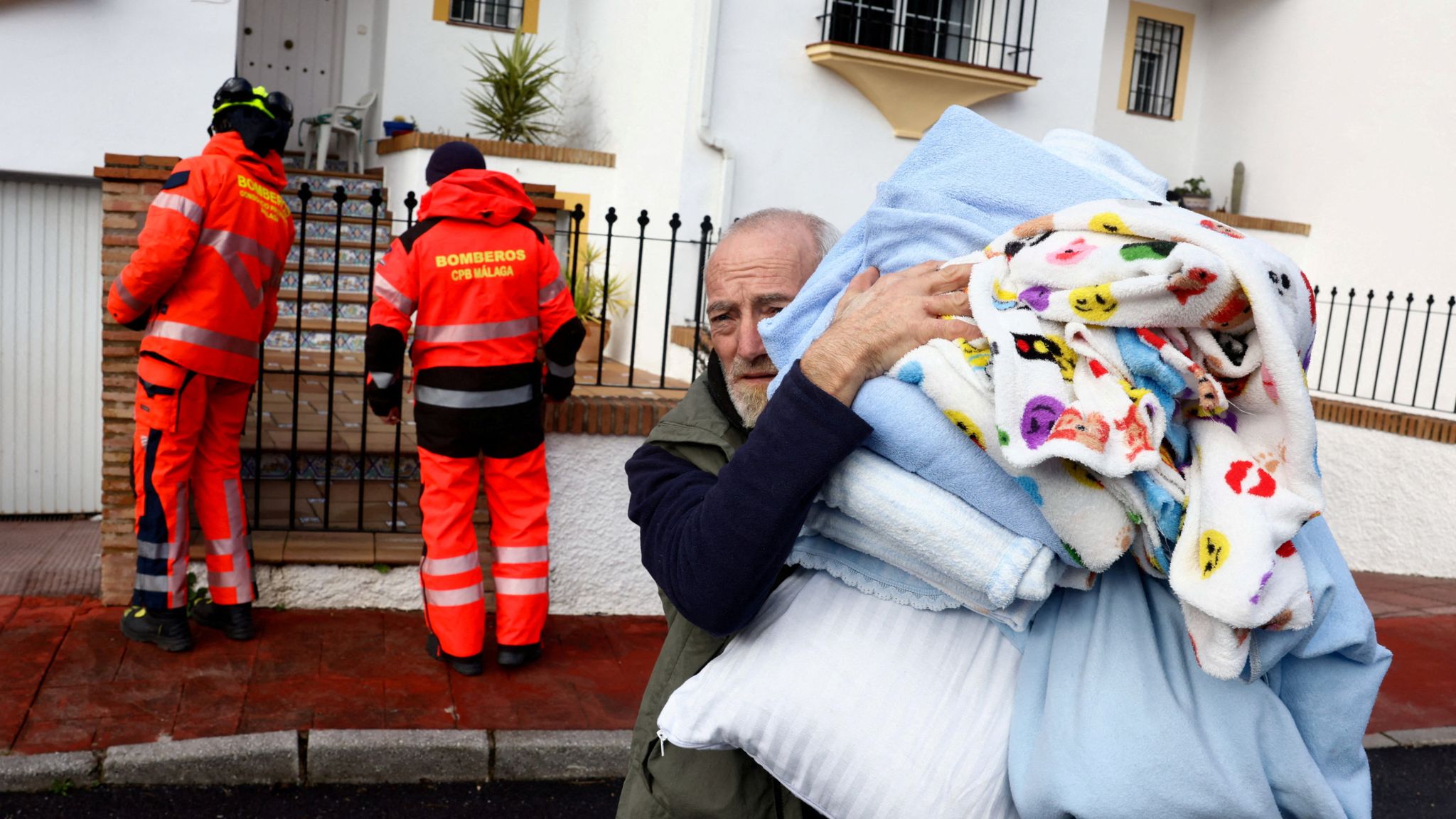 Thousands forced to evacuate as Storm Marta batters Spain and Portugal ...