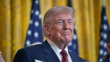 Donald Trump described this case as 'very interesting and important'. Photo: AP/Mark Schiefelbein