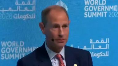 Prince Edward tells event that Epstein's victims must be remembered as
