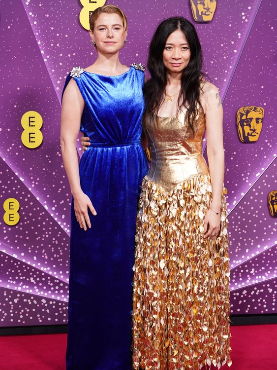 Gwiazda Hamneta Jessie Buckley i reżyserka Chloe Zhao