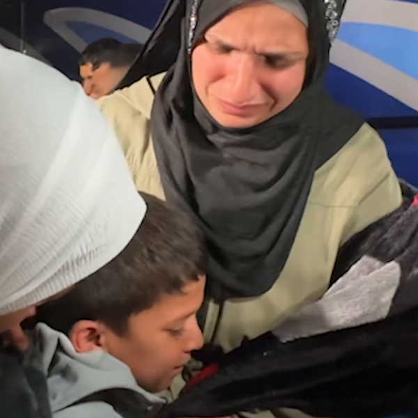 Osoby te były jednymi z pierwszych, które wróciły od chwili ponownego otwarcia przejścia