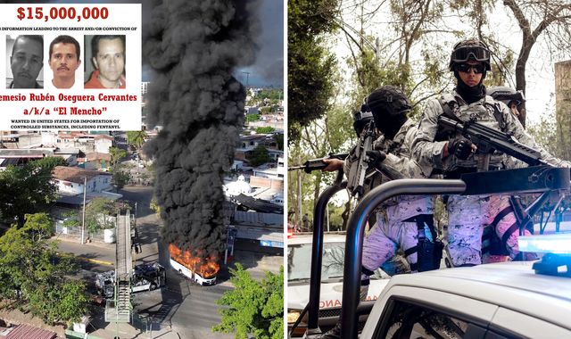 Mexican drug lord 'El Mencho' was killed after visit from 'romantic partner', say officials