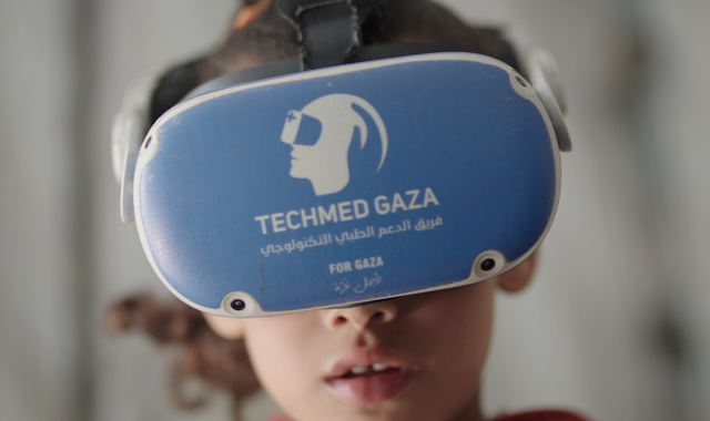 'She started to forget, little by little': How virtual reality is helping the children of Gaza