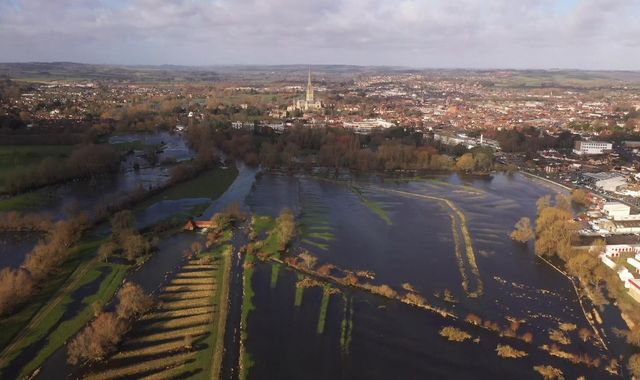 UK at risk of more flooding 'for months to come' after record-breaking January