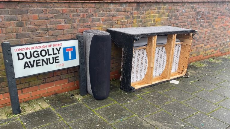 Dugolly Avenue in Brent