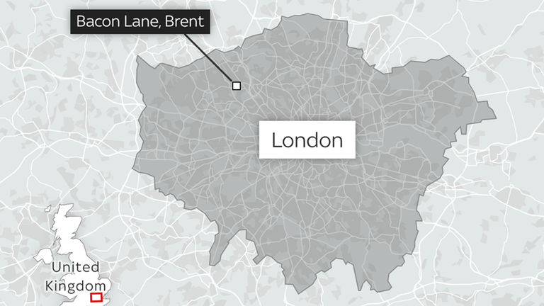 The double stabbing happened at Kingsbury High School in northwest London