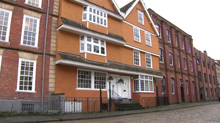 The former site of Partou King Street nursery in Bristol, where Nathan Bennett used to work and which closed in 2025