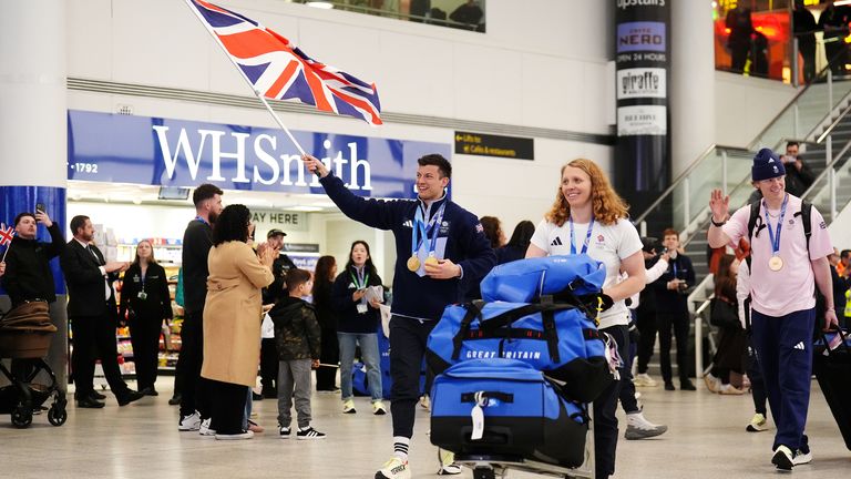 Team GB Celebrates Historic Winter Olympics Return with Record Gold Haul
