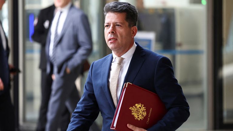 Chief Minister of Gibraltar, Fabian Picardo. Pic: Reuters