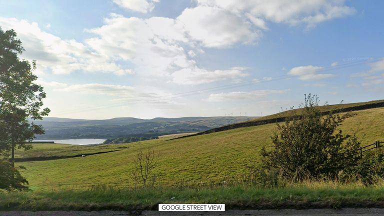 The aircraft is believed to have crashed near Hollingworth Lake, Littleborough