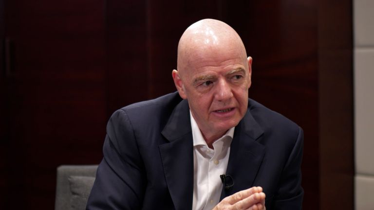 Ukraine Condemns FIFA's Infantino Over Russia Ban Review as 'Infantile'