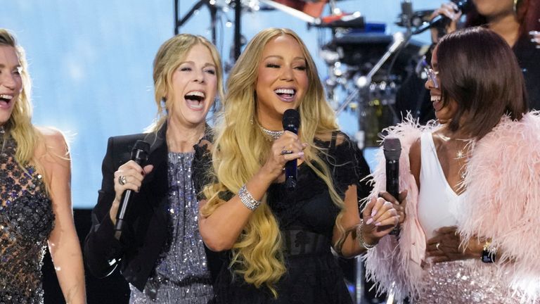 Mariah Carey jest jedną z głównych gwiazd ceremonii otwarcia. Zdjęcie: AP