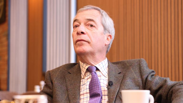 Reform Birleşik Krallık lideri Nigel Farage. Resim: PA