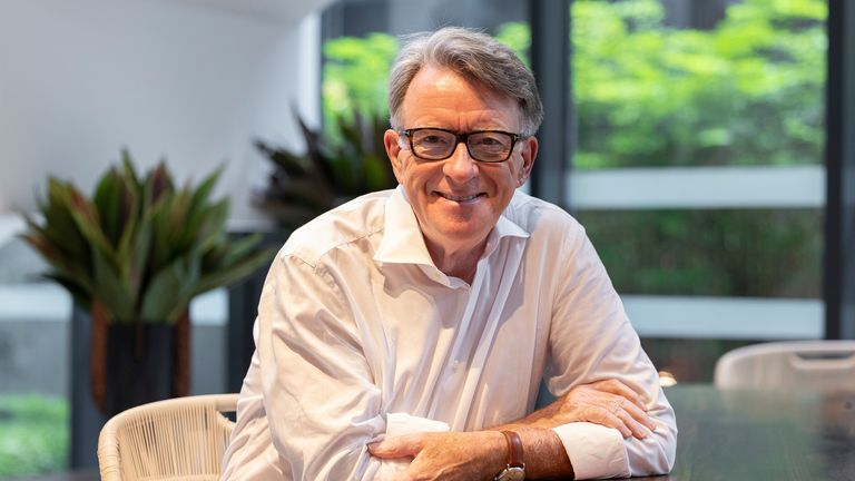 Lord Peter Mandelson. File image: AP
