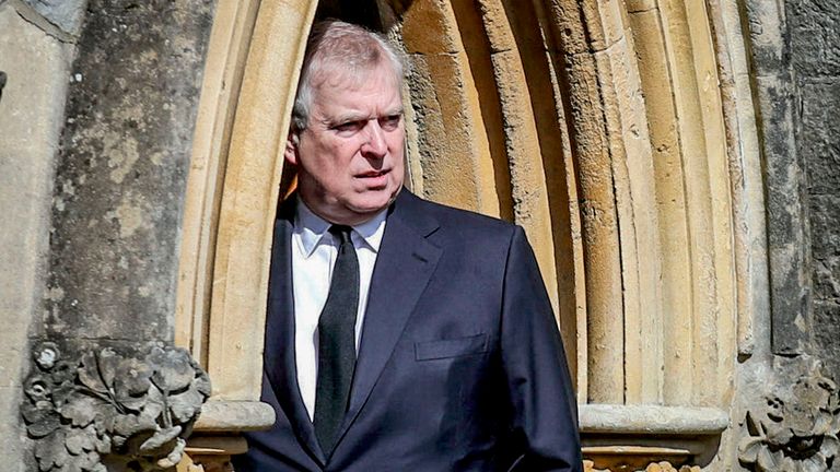 Andrew na zdjęciu w 2021 r. W czwartek policja przeszukała jego dom na osiedlu Sandringham. Zdjęcie: AP