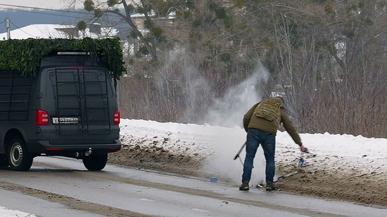 Drone çarpma anında patlamadı