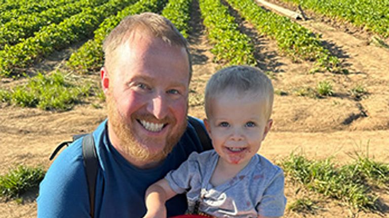 Tobi was one of six babies in a world-first clinical trial