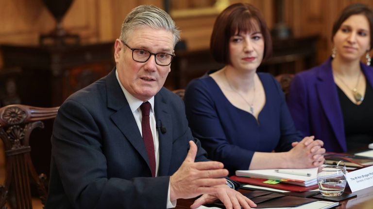 Sir Keir Starmer and Education Secretary Bridget Phillipson. Pic: PA