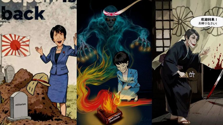 Takaichi is het doelwit van de Chinese staatsmedia