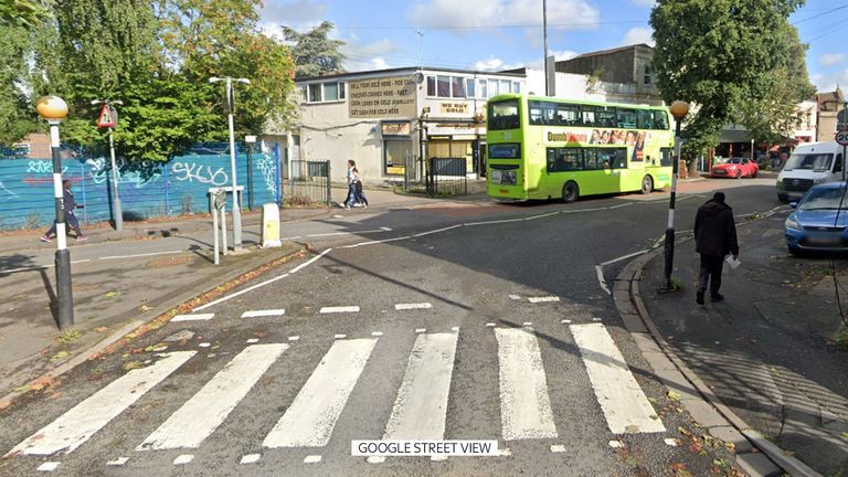The junction of Trinity Road and Stapleton Road in Bristol near where the injured man was found. Pic: Google Maps