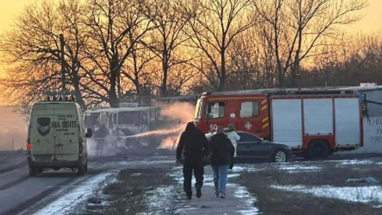 Pic: Ukrainian emergency service