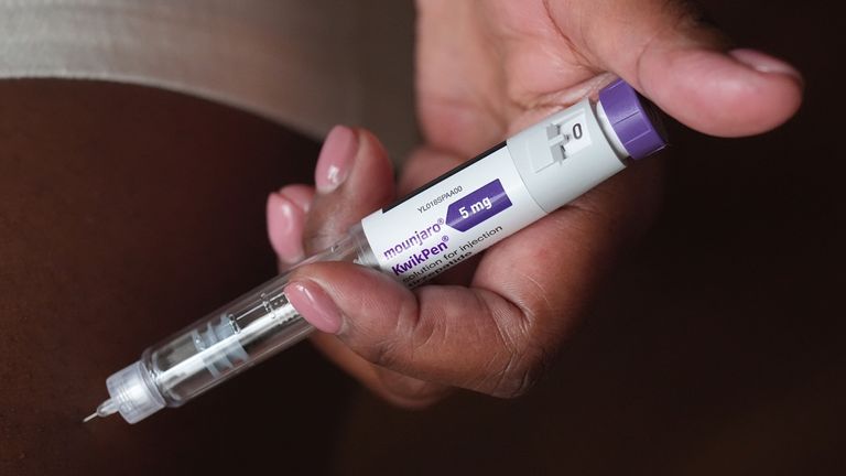 Weight-loss jabs have been used by people in the public eye. Pic: PA