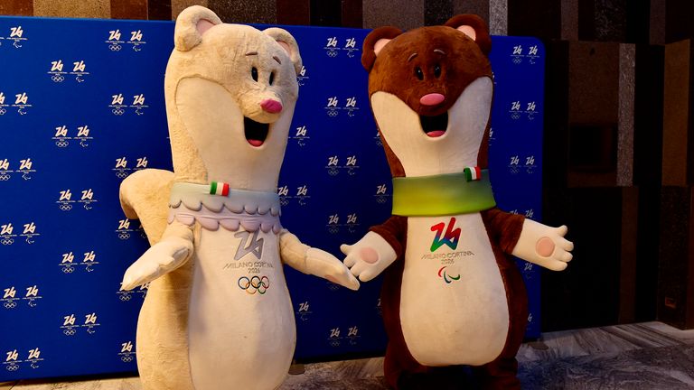 Maskotki Zimowych Igrzysk Olimpijskich Tina i Milo. Fot: Reuters