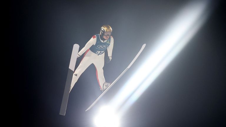 Members of Norway's team were caught adjusting their suits during the World Championships last year. Pic: Reuters