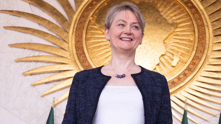Yvette Cooper. Pic PA