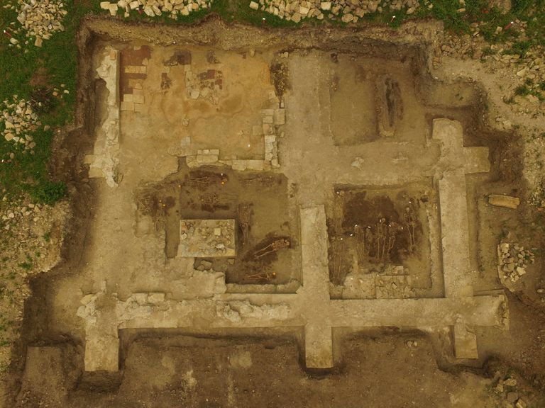 De opgraving bij het fort Racesa. Foto: Nova Gradiska Museum