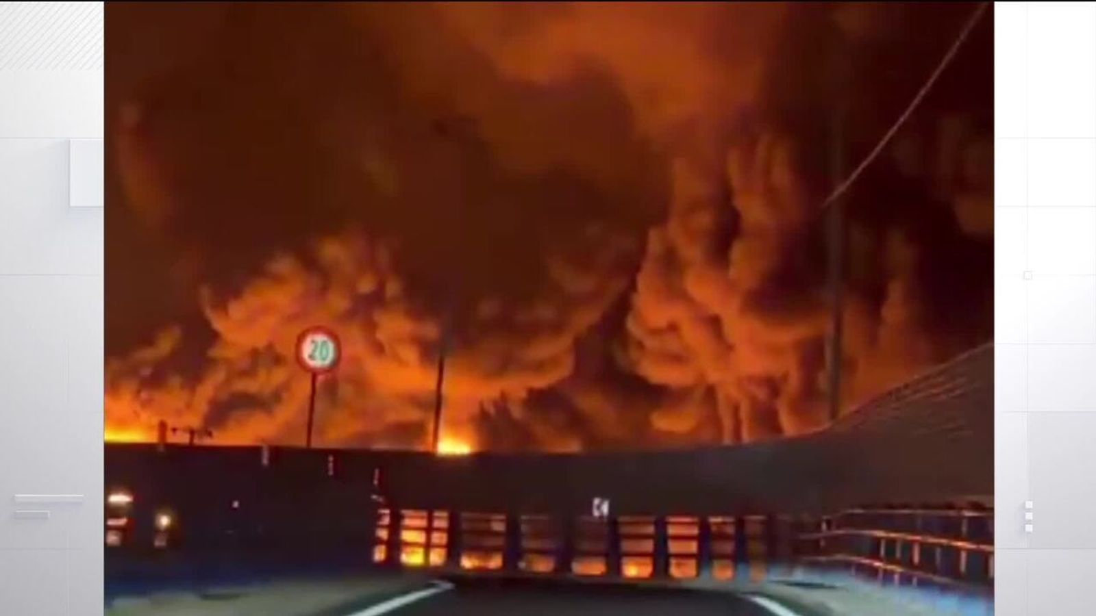 Tehran shrouded in acrid black smoke after attack on oil facility ...
