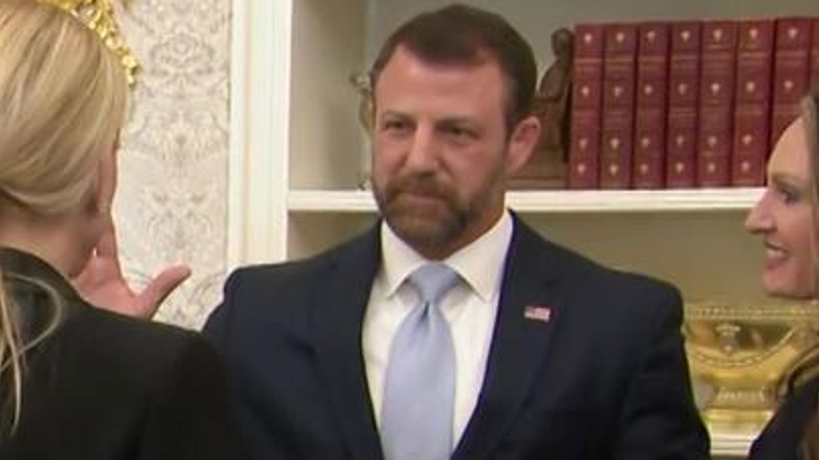 Markwayne Mullin sworn in as new Department of Homeland Security ...