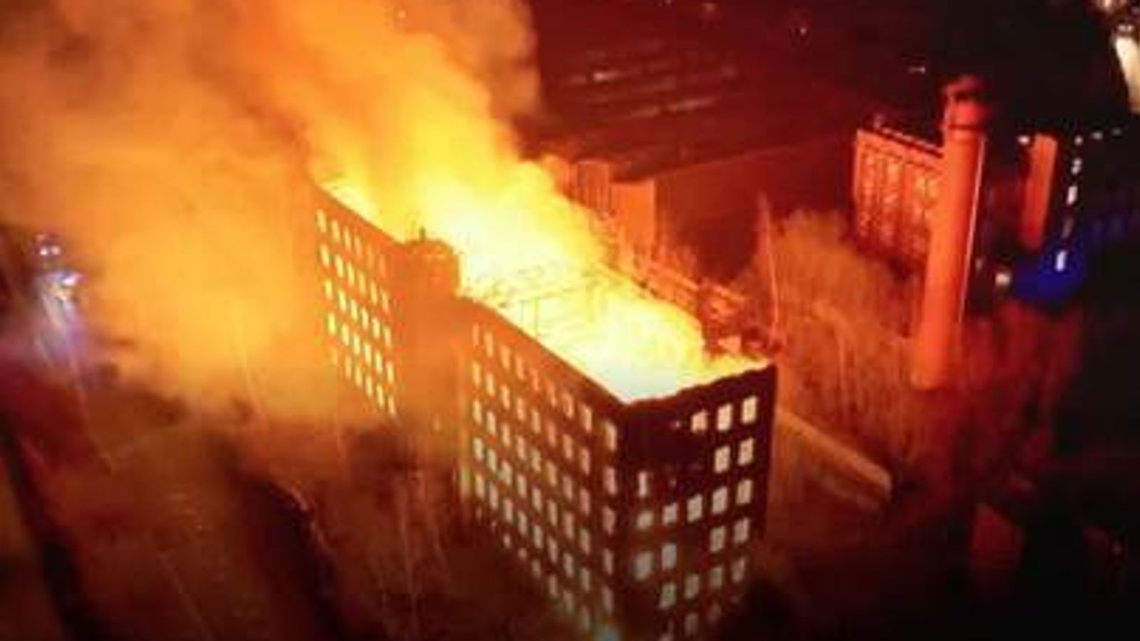 Teenager arrested after fire rips through historic building in ...