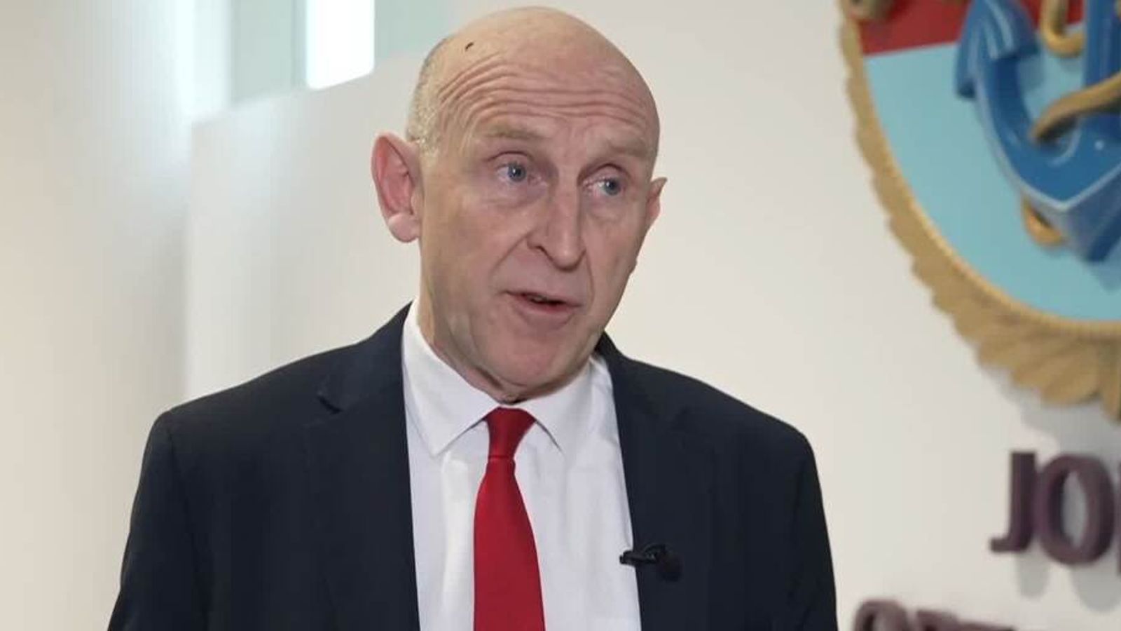 Defence Secretary John Healey signals British forces to help evacuate Britons