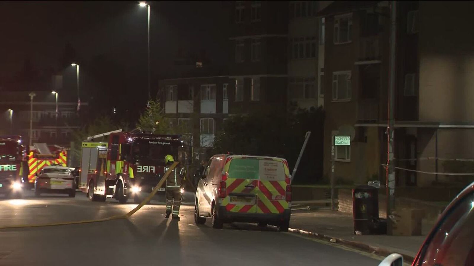 Four ambulances belonging to Jewish volunteer organisation set alight