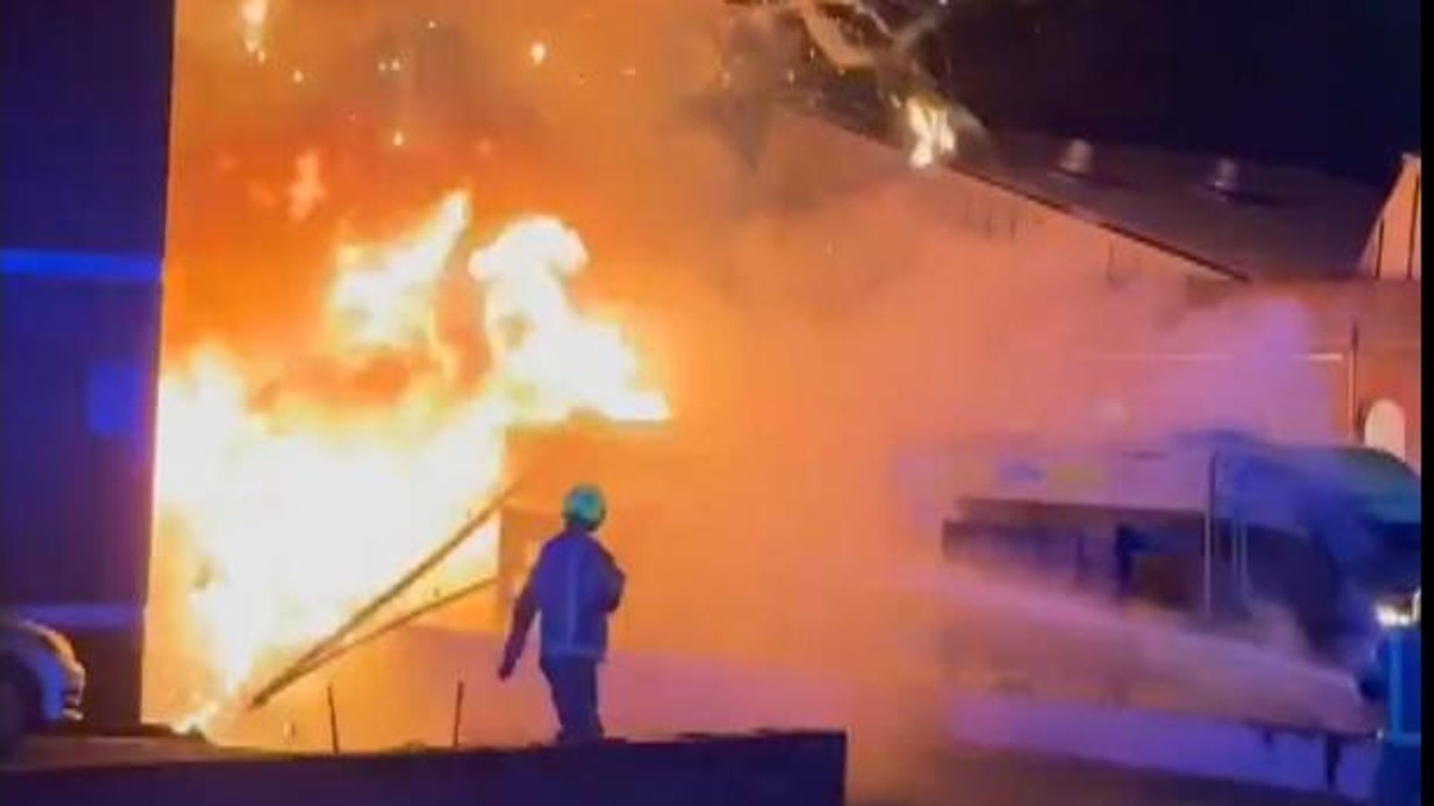 Police treating arson attack as an antisemitic hate crime