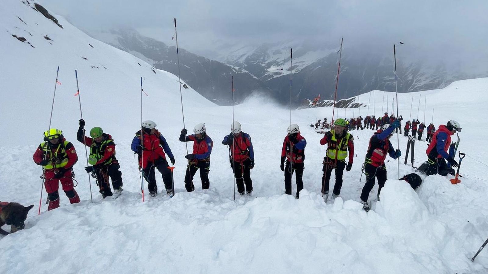 Two skiers killed after avalanche sweeps through busy slope in northern Italy