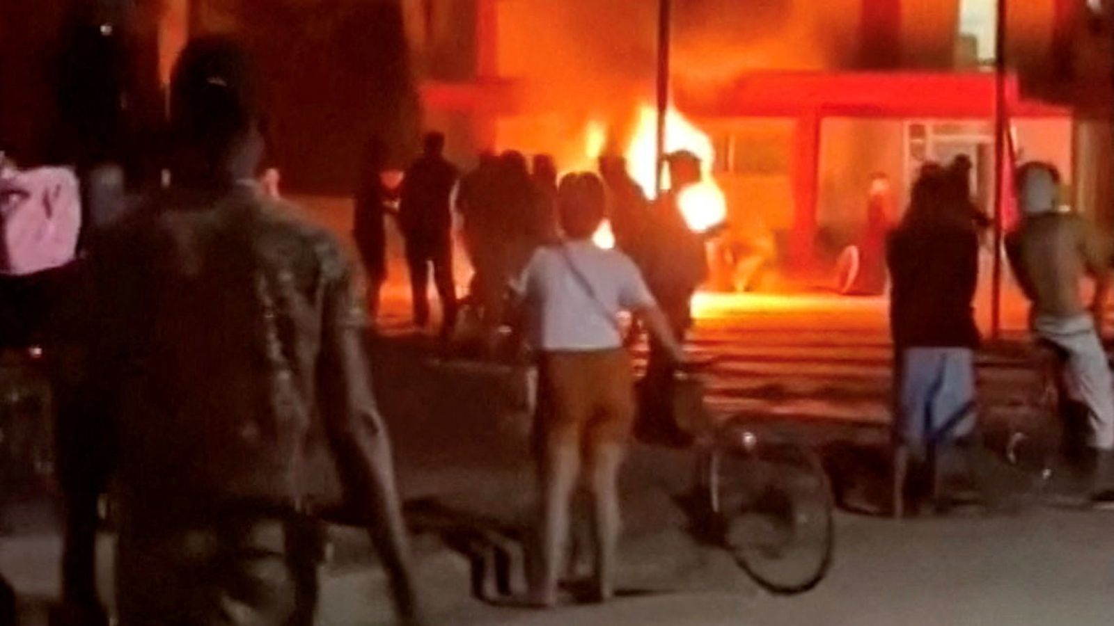 Trump says US will 'do what we have to' over Cuba days after rare riot