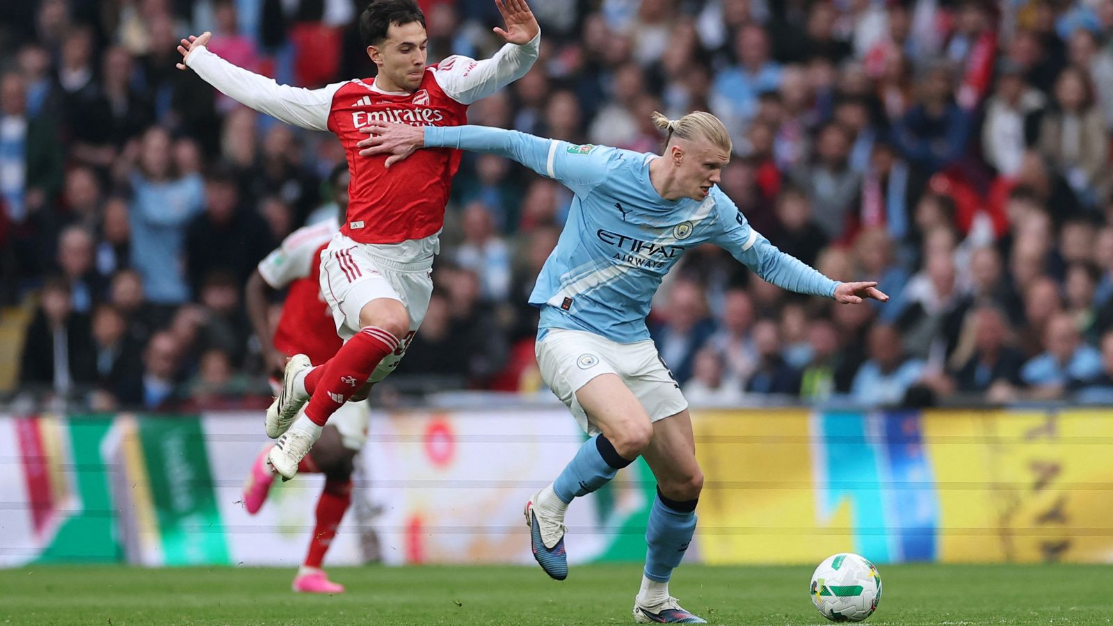 Arsenal face Manchester City in Carabao Cup final