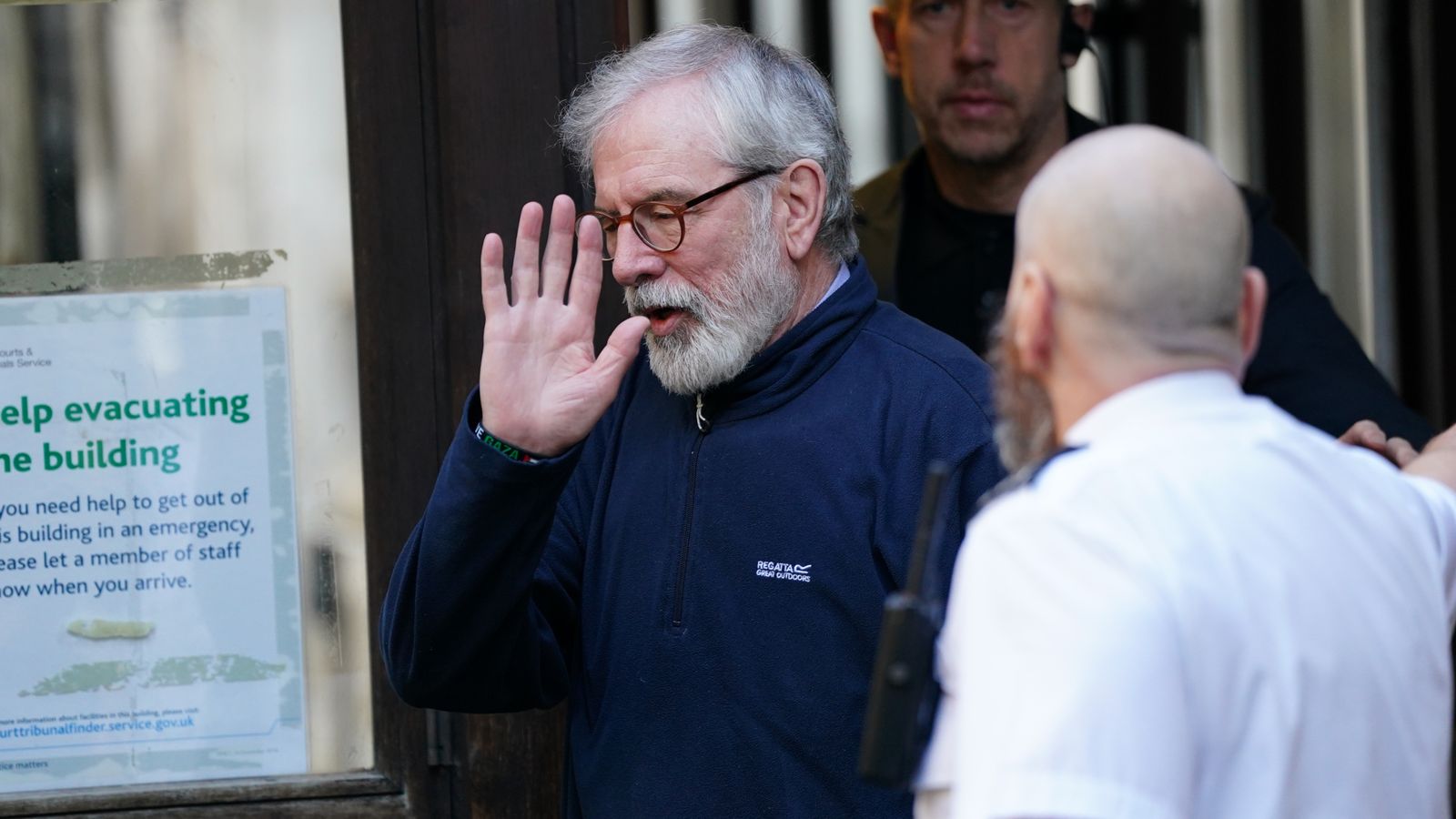 Gerry Adams calls IRA 'undefeated' as he denies being a member in court