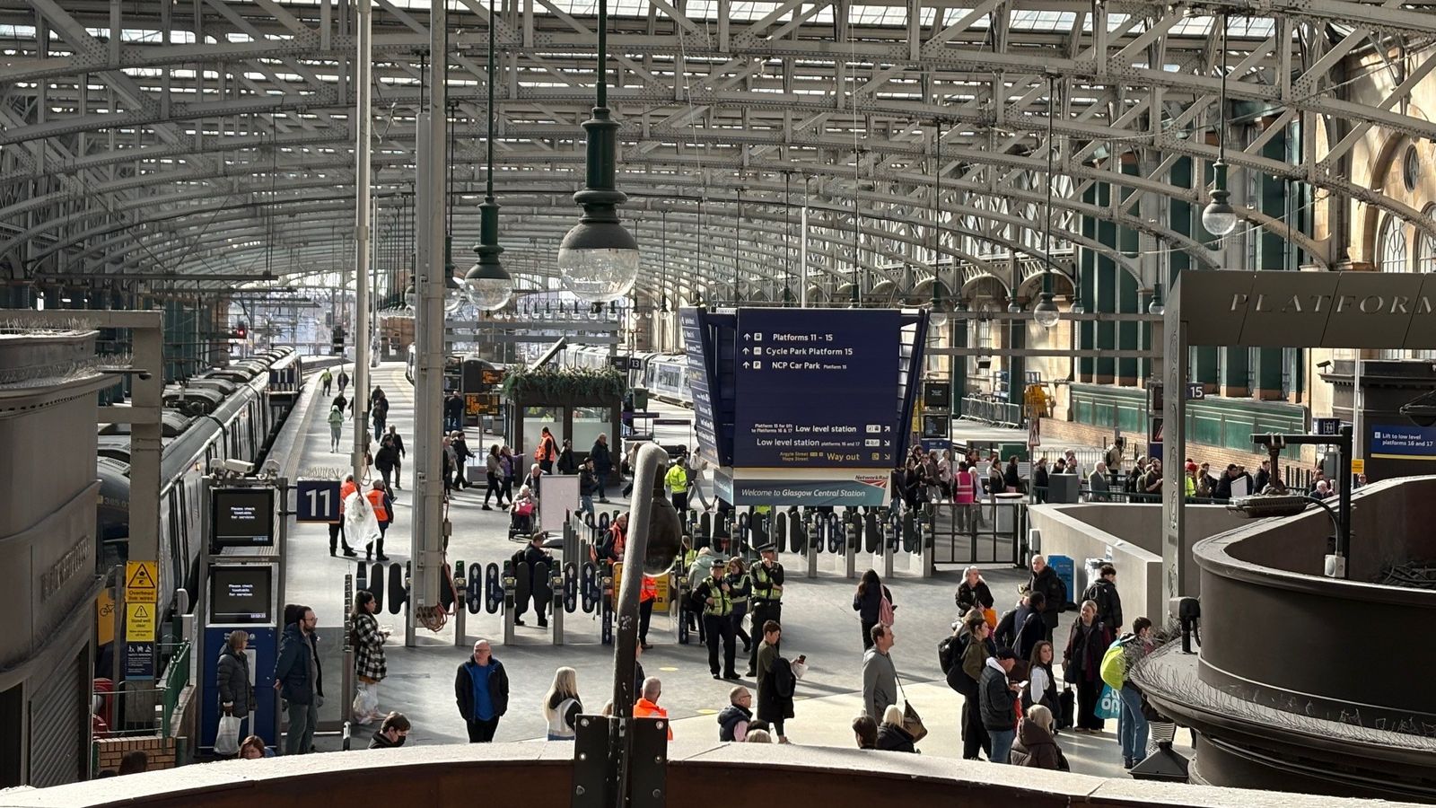 Scotland's busiest train station to fully reopen more than two weeks after devastating fire