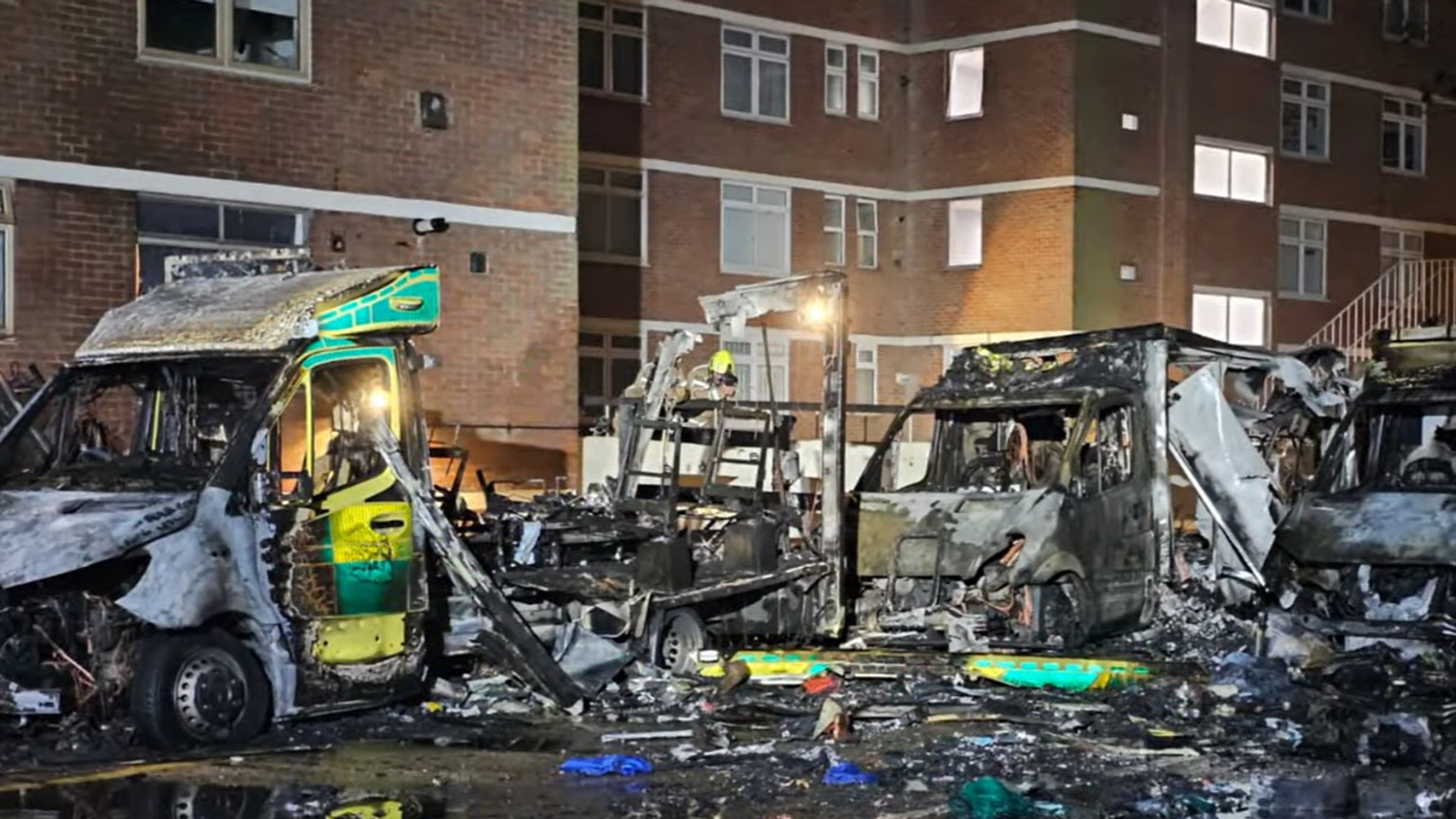 Golders Green fire latest: Jewish volunteer ambulances set ablaze in 'antisemitic hate crime' in London