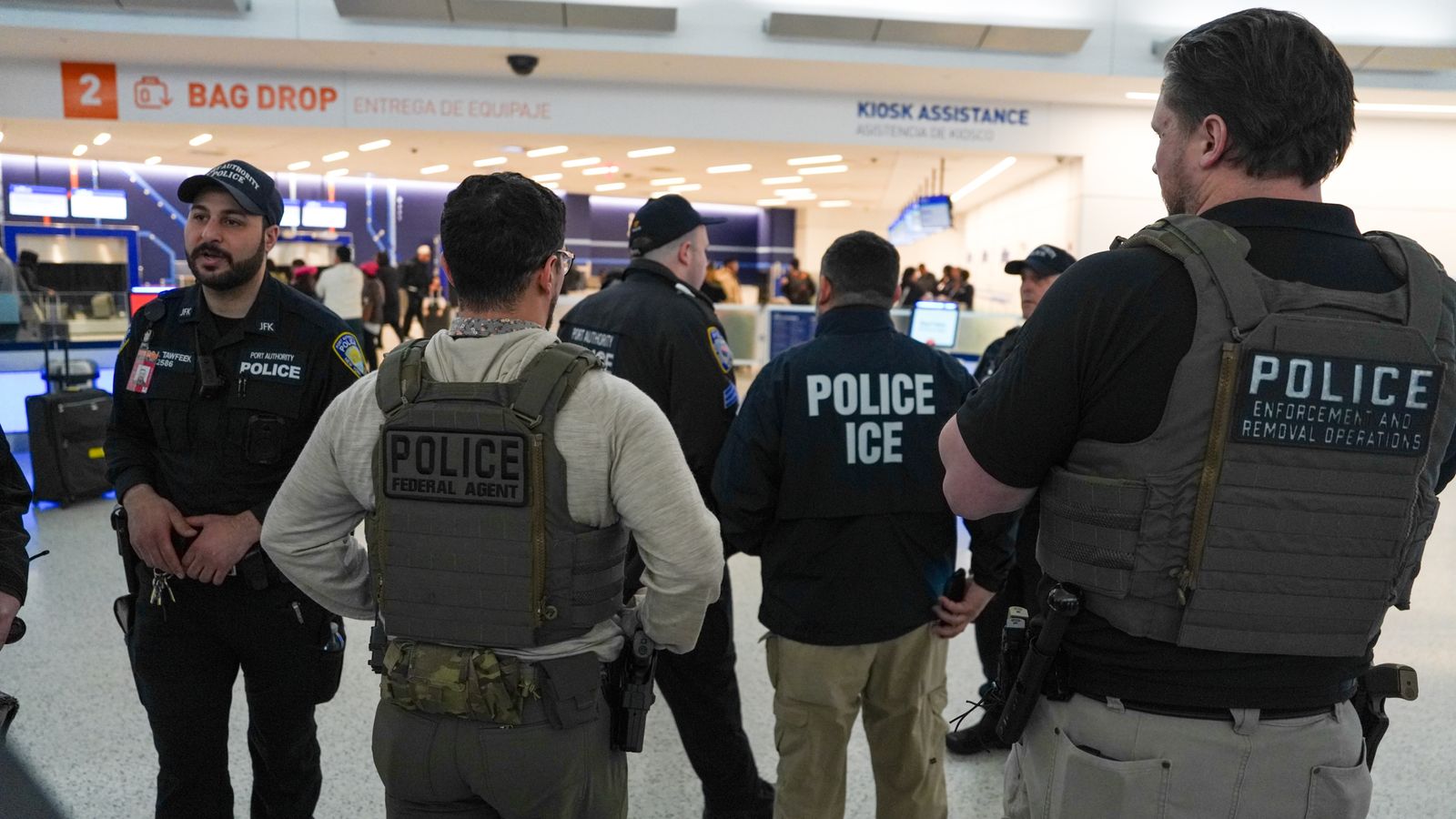 Donald Trump orders ICE agents into US airports to arrest 'all illegal immigrants'