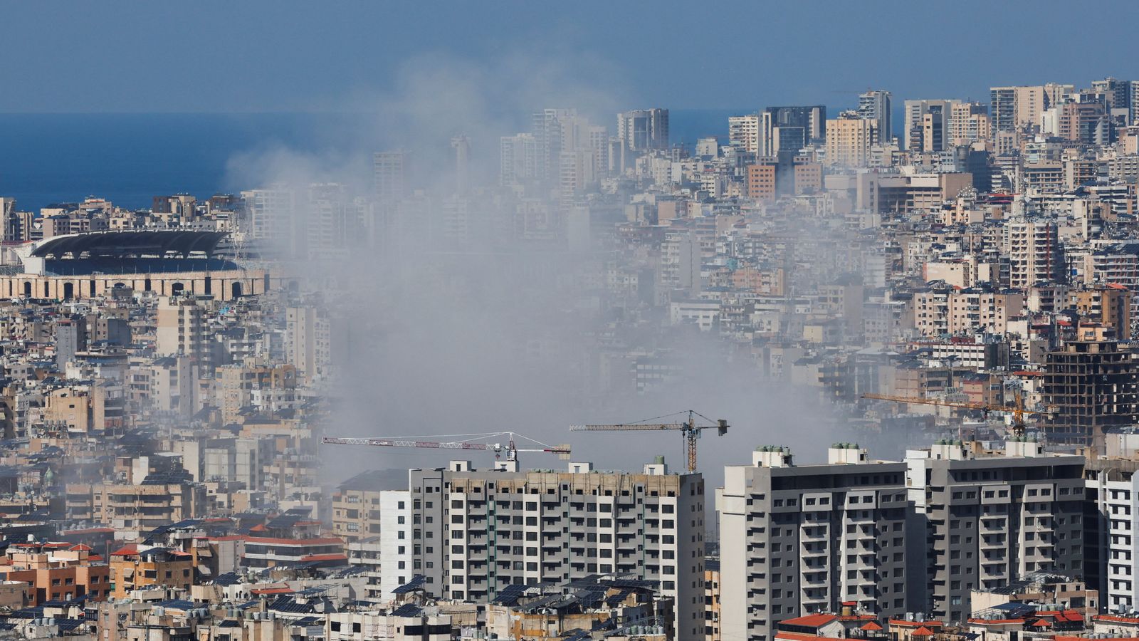 Dozens killed in Israeli strikes in Beirut, Lebanon says | News UK ...