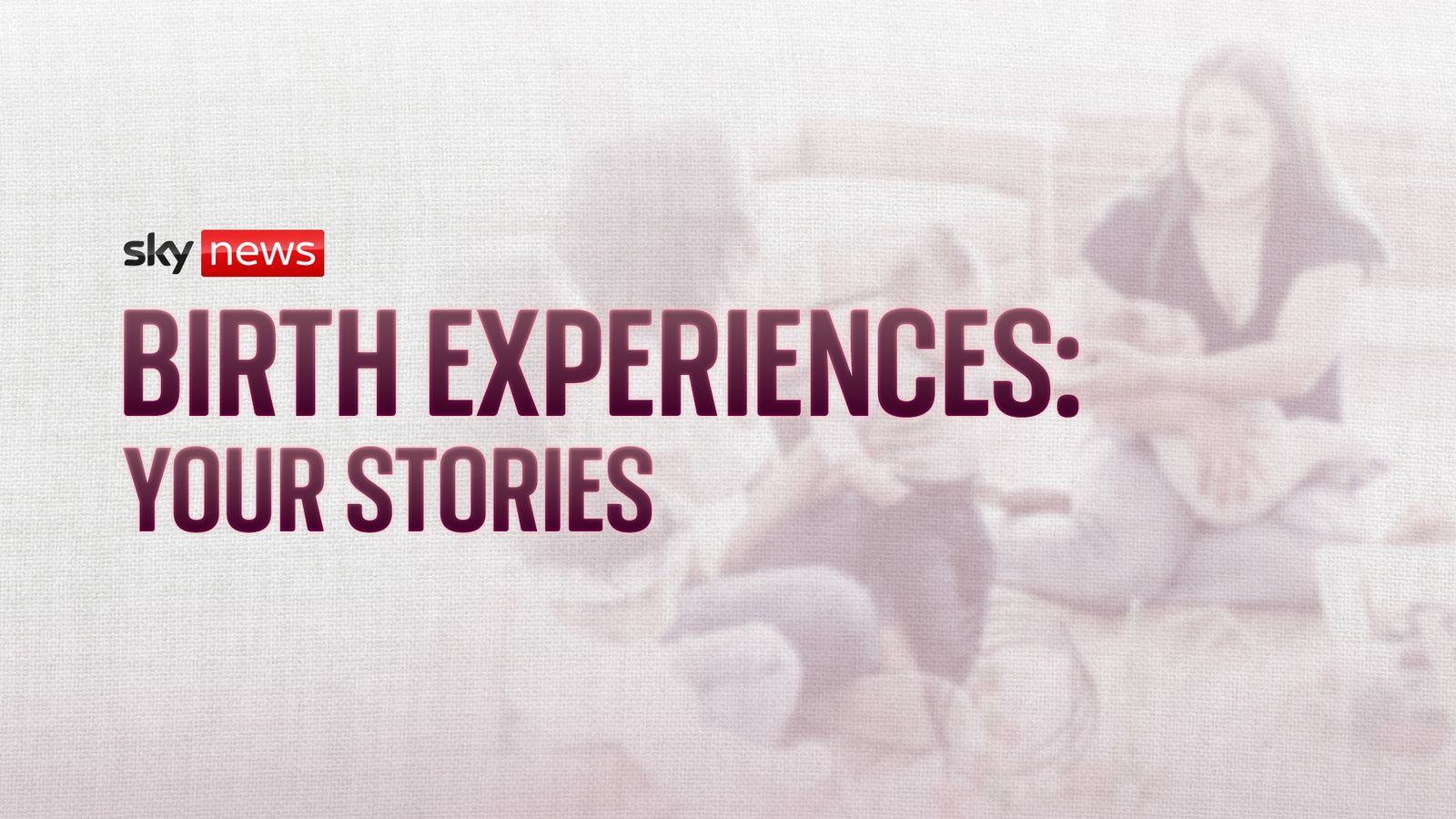 Birth Experiences: Your Stories | Watch live from play café in London at 10am Tuesday