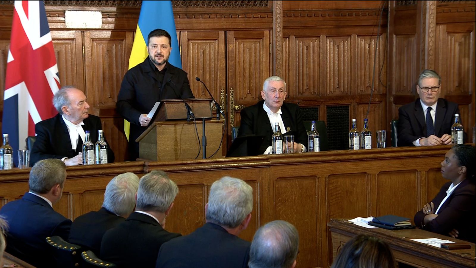 Zelenskyy tells MPs: 'Russia and Iran are brothers in hatred'